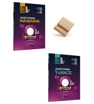 Motivasyon LGS Matematik ve Türkçe Aksiyon 10 lu Genel Deneme + Telefon Standı