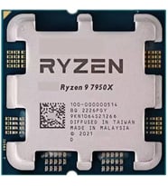 AMD RYZEN 9 7950X 80MB 16çekirdekli VGA YOK AM5 170w Kutusuz+Fansız