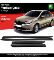 Renault Clio Symbol ABS Plastik Yan Kapı Koruma Çıtası 2013 Üzeri A+ Kalite