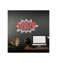 WIN! Yazılı Neon Tabela
