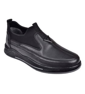 Castle Black Hakiki Deri Comfort Erkek Ayakkabı SK-71170 SİYAH
