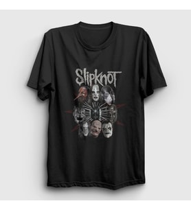 Presmono Unisex Siyah Band V2 Slipknot T-Shirt 291357tt