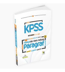 KPSS Türkçenin Kara Kutusu KARMA PARAGRAF 2 Konu Özetli Dijital Çözümlü Çıkmış S