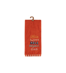 %100 Pamuk İkili 40x66 cm Renkli & Nakışlı Koleksiyon Havlu Seti