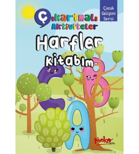 Çıkartmalı Aktiviteler Harfler Kitabım