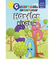 Çıkartmalı Aktiviteler Harfler Kitabım