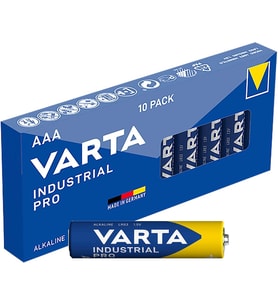 Varta 4003 Endüstriyel Alkalin Aaa Size İnce Kalem Pil 10Lu