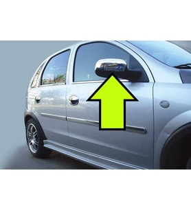 CORSA C AYNA KAPAĞI P.ÇELİK KROM 2000 2001 2002 2003 2004 2005 2006 2007