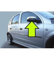 CORSA C AYNA KAPAĞI P.ÇELİK KROM 2000 2001 2002 2003 2004 2005 2006 2007