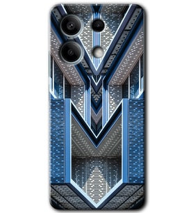 Xiaomi Redmi Note 13 Kılıf HD Desen Baskılı Kılıf - Retro Building
