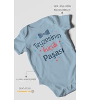 Teyzesinin Küçük Paşası Kısa Kollu Bebek Body