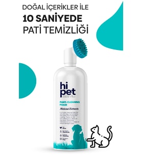 HiPet Kedi Pati Temizleme Köpüğü