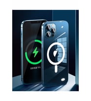 Apple Iphone 12 Pro 6,1 Inç Magesafe Özellikli Silikon Şeffaf Kılıf-kapak
