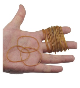 150 Gr Paket Lastiği Kauçuk Ambalaj Para Lastiği 70mm