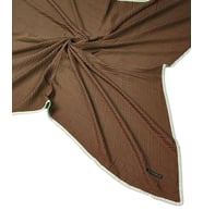 Mısırlı Eşarpları Biyeli Müslin Düz Renk Eşarp 100x100cm (Acı Kahve)