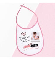 İlk Anneler Günü Hediyesi Mama Önlüğü Pembe
