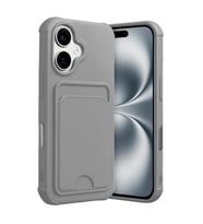 Iphone 17 Kelvin Kartvizitli Silikon - Gri