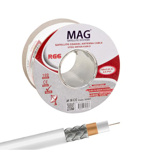Mag RG59 FA Mini Anten Kablosu 100 Metre