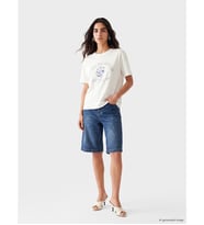LCW Jeans İndigo Bermuda Fit Kadın Jean Şortolon