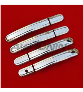 Ford Fiesta Krom Kapı Kolu Tk 2002-2009 4 Kapı Paslanmaz Çelik