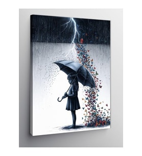 Kanvas Tablo Bahar Yağmurları 50 X 70 Cnvsdkey-120790-50-70