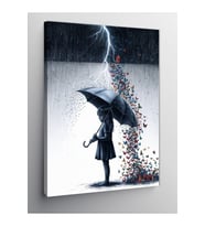 Kanvas Tablo Bahar Yağmurları 50 X 70 Cnvsdkey-120790-50-70