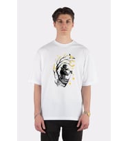 Unisex Beyaz Oversize T-shirt Ghost Of Tsushima