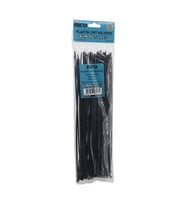 SİYAH 3.6X300MM PLASTİK CIRT KELEPÇE 100PCS (5343)