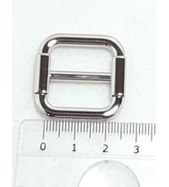Angel Çanta Aksesuar Gümüş Renk 2X2 Cm Ayarlama Aparatı .
