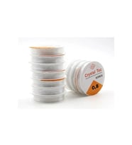 10 Adet Lastikli 0,8 Mm Silikon Misina-dekoratif Elişi Takı Aksesuar Esnek Lastik Misine Tesbih Ipi