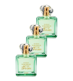 Avon TTA This Love Kadın Parfüm Edp 100 Ml. Üçlü Set