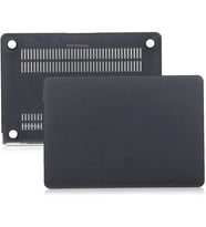 MacBook Air 15.3 İnç Kılıf A2941 M2 A3114 M3 A3241 M4 A3448 M5 Uyumlu Mat Hard Case Şeffaf TPU Sert Kapak İnce Hafif Çizik Darbe Koruyucu Siyah