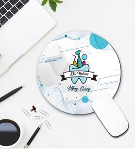 Kişiye Özel Diş HekimiTasarımlı Mouse Pad 021