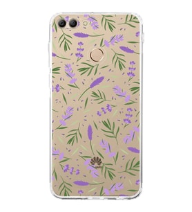 PrintiFy Huawei Y9 2018 ile Uyumlu Water Color 3  Kamera Korumalı Şeffaf  Kılıf