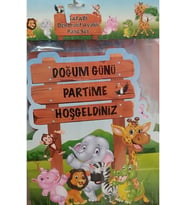 ÇITIPITISTORE SAFARİ AYAKLI DEKORATİF AYAKLI SET