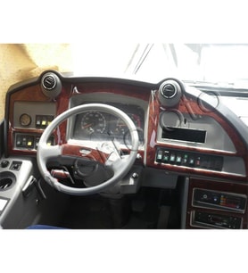 Meriç® Mitsubishi Prestige Delux Ön Torpido Kaplama Maun 8 Parça 08-10 (Maun)