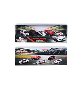 Majorette Toyota Racing 5,Li Gift Pack Supra