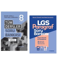 TUDEM YAYINLARI 8.SINIF LGS BECERİ TÜM DERSLER SÖZEL SORU BANKASI - PARAGRAF SORU BANKASI