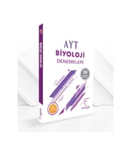 Karekök Yayınları Güncel Karekök Yayınları Güncel AYT Biyoloji Denemeleri (30Çözümlü Deneme) (Çok Renkli)