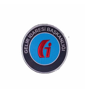 GELİR İDARESİ BAŞKANLIĞI Arması 3d Plastik,  Yeni Tip, Cırtlı, 1. Kalite (Çok Renkli)