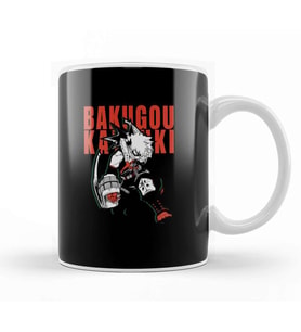 Bakugou Katsuki Halloween Bakugo Werewolf Kupa Bardak Porselen