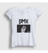 Presmono Kadın Beyaz Rip Dmx T-Shirt 225557tt