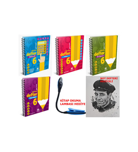 Çanta Yayınları 6 Sınıf Tüm Dersler Öğreten Yeni Nesil Defter Serisi Mega Set (Çok Renkli)
