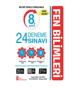 8. Sınıf 24 Deneme Sınavı Fen Bilimleri