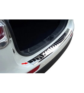 Mitsubishi Outlander Uyumlu 3 Krom Arka Tampon Eşiği 2013 Üzeri