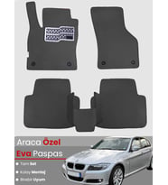 BMW 3 SERİSİ E90 SEDAN (2005-2013) Uyumlu EVA Paspas Tam Set–Araca Özel,Su Geçirmez