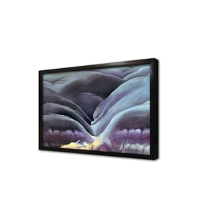 Soyut Çerçeveli Mdf Tablo