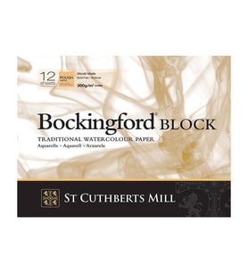 Bockingford Suluboya Blok Rough 300 gr 297x210mm (A4) 12 yp 