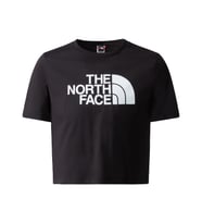 The North Face G S/S CROP EASY TEE  T-Shirt NF0A83EUJK31 (Siyah)