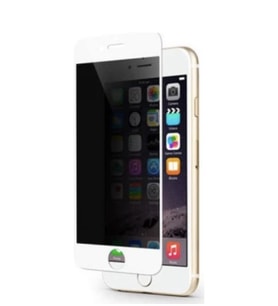Iphone 7 Beyaz Privacy Kavisli Hayalet Gizlilik Filitreli Full Ekran Koruyucu